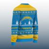 Grnch Love Chargers Ugly Christmas Sweater 3