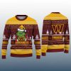 Grnch Love Commanders Ugly Christmas Sweater