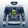 Grnch Love Cowboys Ugly Christmas Sweater 2