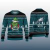 Grnch Love Eagles Ugly Christmas Sweater