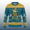 Grnch Love Jaguars Ugly Christmas Sweater 2