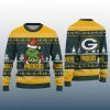 Grnch Love Packers Ugly Christmas Sweater