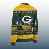 Grnch Love Packers Ugly Christmas Sweater 3