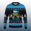 Grnch Love Panthers Ugly Christmas Sweater 2