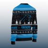 Grnch Love Panthers Ugly Christmas Sweater 3