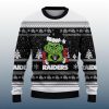 Grnch Love Raiders Ugly Christmas Sweater 2