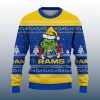 Grnch Love Rams Ugly Christmas Sweater 2