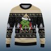 Grnch Love Saints Ugly Christmas Sweater 2