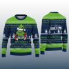 Grnch Love Seahawks Ugly Christmas Sweater