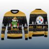Grnch Love Steelers Ugly Christmas Sweater