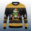 Grnch Love Steelers Ugly Christmas Sweater 2