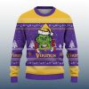Grnch Love Vikings Ugly Christmas Sweater 2