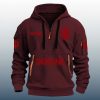 Hoosiers Est 1887 Quarter Zip Hoodie 3