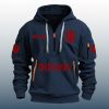 Hoosiers Est 1887 Quarter Zip Hoodie 4