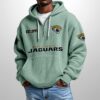 Jaguars Est 1993 Half Zip Waffle Hoodie