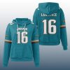 Jaguars Trevor Lawrence 16 Waffle Hoodie