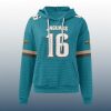 Jaguars Trevor Lawrence 16 Waffle Hoodie 2