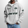 Jets Est 1959 Half Zip Waffle Hoodie4