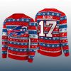 Josh Allen Bills 2025 Christmas Ugly Sweater