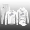 Lions 2026 White Out Hoodie Joggers Cap