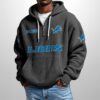 Lions Est 1930 Half Zip Waffle Hoodie2