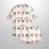 Merrier With A Martini Christmas Holiday Cocktail Satin Pajama Set 2