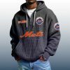 Mets Est 1962 Quarter Zip Waffle Hoodie 3