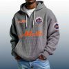Mets Est 1962 Quarter Zip Waffle Hoodie 6