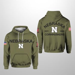Cornhuskers Military Appreciation 2025 Hoodie
