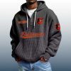 Orioles Est 1894 Quarter Zip Waffle Hoodie 2