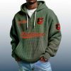 Orioles Est 1894 Quarter Zip Waffle Hoodie 4