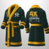 Packers Est 1921 4X Champions Bathrobe 3