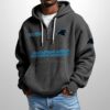 Panthers Est 1993 Half Zip Waffle Hoodie1