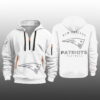 Patriots 2026 White Out Quarter Zip Hoodie