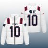 Patriots Drake Maye 10 2025 Puffer Down Jacket