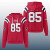 Patriots Hunter Henry 85 Waffle Hoodie 2