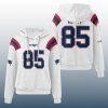 Patriots Hunter Henry 85 Waffle Hoodie 3