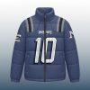 Patriots Rivalries Drake Maye 10 2025 Puffer Down Jacket 2