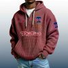 Phillies Est 1883 Quarter Zip Waffle Hoodie