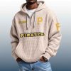 Pirates Est 1882 Quarter Zip Waffle Hoodie 6