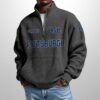 Pittsburgh Est 1890 Waffle Stand Collar Half Zip Sweatshirt 2
