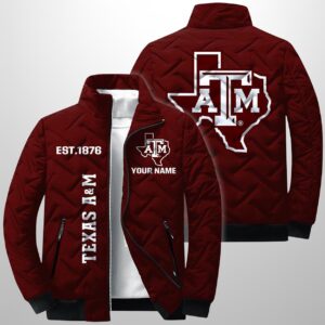 Texas A&M Est 1876 Winter Warm Quilted Jacket