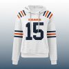 RO 15 Chicago Football Waffle Hoodie 2