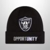 Raiders 2025 Opportunity Inspire Change Beanie Hat 2