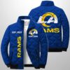Rams Est 1937 Winter Warm Quilted Jacket