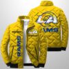 Rams Est 1937 Winter Warm Quilted Jacket 2