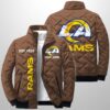 Rams Est 1937 Winter Warm Quilted Jacket 5
