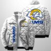 Rams Est 1937 Winter Warm Quilted Jacket 7
