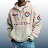 Rangers Est 1961 Quarter Zip Waffle Hoodie 7