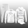 Ravens 2026 White Out Hoodie Joggers Cap
